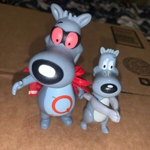 Set 2  Porkchop Character Action Figure